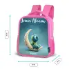 Dromerig Wezentje op de Maan Kinderrugzak - Roze middel -productfoto_formaten