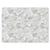 Wit - Penseelstreken - Reliëfeffect muismat rubber klein 262 -3d