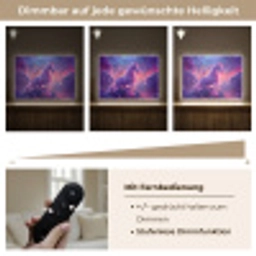 Eenhoorn - Fantasy - Kasteel - Meisje - Paars - Roze Light Box met batterij (Wandlamp kind) middel -USP_dimbaarDE