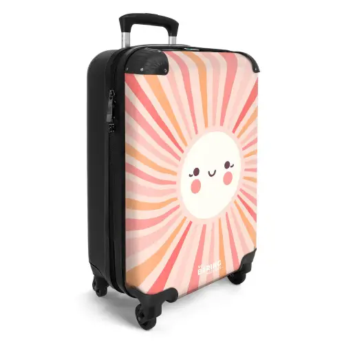 zonnestralenfeest NBS - Handbagage koffer - Kinderen Unisex middel -productfoto_3d