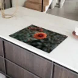 Dahlia - Bloem - Natuur - Sfeervol Inductie beschermer vinyl 3mm klein -sfeer8