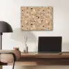 Terrazzo - Patroon - Kleurrijk - Oranje PET vilt klein 837 -sfeer5