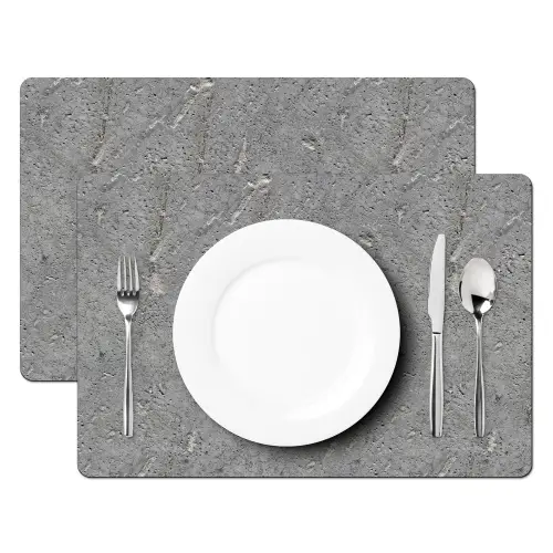 Beton - Patronen - Steen Placemat vinyl groot 368 -zzsfeer2_Kitchenyeah-website