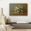 Vaas - Pastel - Kleuren - Bloemen canvas 2cm klein -sfeer6