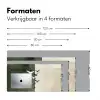 Japandi - Vogel - Groen Muismat XXL klein -sfeer5
