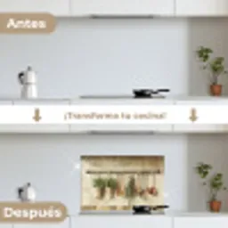 Hout - Keukengerei - Stilleven - Tegels keuken achterwand spatscherm klein -voor_na_ES