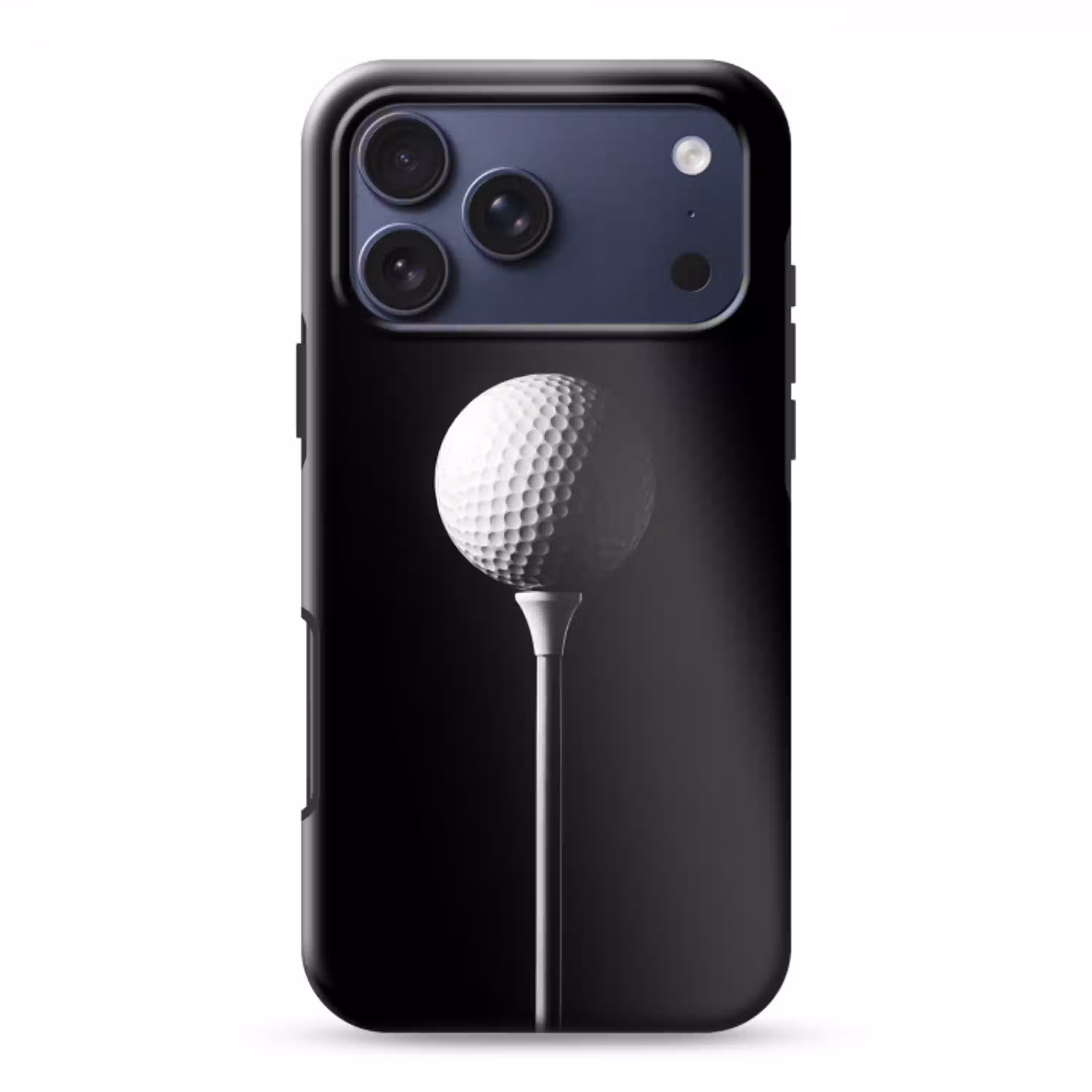 Golfbal - Minimalistisch - Wit Toughcase MagSafe Apple iPhone 17 Pro Max klein -3d