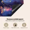 Kosmisch - lichtboom - Kerst - Kleurrijk Inductie beschermer vinyl 3mm middel -usfeer4_FR