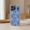 Modern - Abstract - Blauw Telefoonhoesje iPhone 17 Pro klein 878 -sfeer2