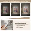 Bloemen - Kunst - Schilderij - Lente - Boeket Light Box met kabel (Tafellamp) klein -USP_dimbaarNL