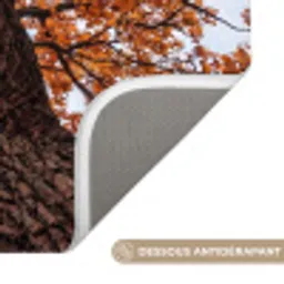 Boom - Bladerdak - Herfst - Oranje - Sfeervol Badmat klein -USP_AntislipFR