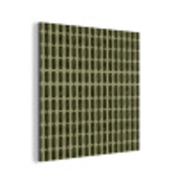Ritmisch - Effect - Groen aluminium wit klein 46 -3d