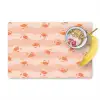 Zee - Dieren - Roze - Krab Placemat vinyl groot 368 -zzzproduct_Kitchenyeah-website