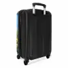 Willem wasbeer Koffer - NBS - Handbagage middel -achterkant