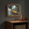 T-Rex - Auto - Regenwoud Light Box met batterij (Wandlamp kind) middel -sfeer5_kind