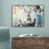 Konijn - Eieren - Mand canvas 2cm klein -sfeer4