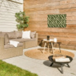 Zebra - Patroon - Groen Tuinposter op houten frame 2 cm dik klein 845 -sfeer2