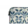 Flora - Modern - Blauw laptophoes neopreen klein 279 -detail