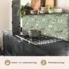 Klassiek - Botanisch - Groen keuken achterwand 2 middel 871 -usp_NL