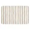 Minimalistisch - Strepen - Beige Badmat klein 997 -3d