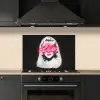 Neon - Letters - Vintage - Vrouw keuken achterwand spatscherm klein -sfeer1