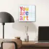 You are art - Kleurrijk - Grafisch plexiglas 5mm klein -sfeer6