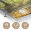 Bos - Landschap - Water - Bomen - Zon - Groen - Natuur plexiglas 5mm klein -sfeer2