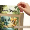 Olifant - Tijger - Bos - Jungle Light Box met kabel (Kinderlampje) klein -USP_websiteprintNL