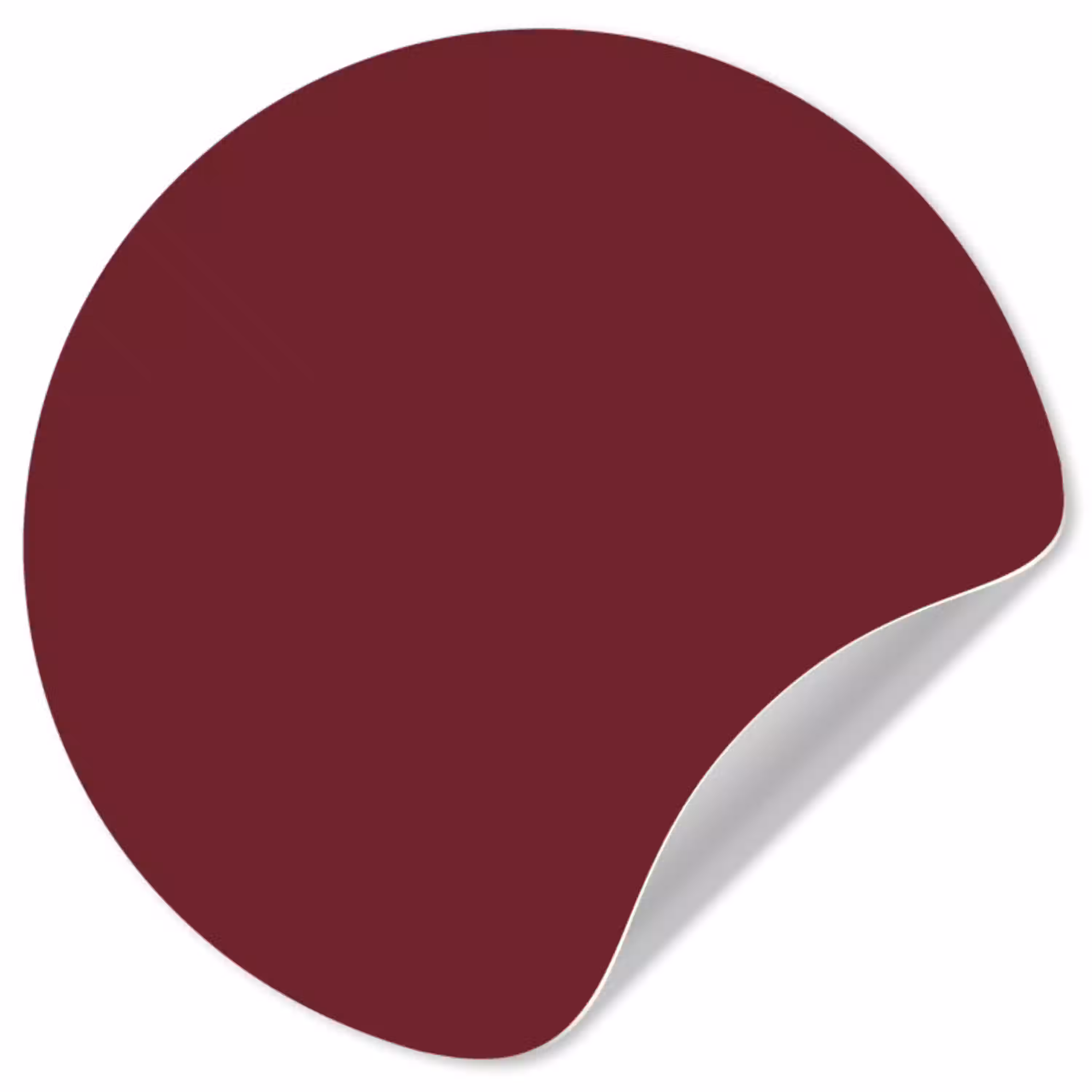 Dark - Garnet - Rood Wandcirkel behangsticker klein 186 -3d