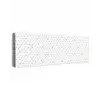 Design - Lijn - Patroon - Zwart - Wit canvas 2cm klein 828 -z3d