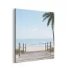 Palmbomen - Pad - Horizon aluminium wit klein -3d