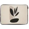 Plant - Beige - Japandi laptophoes neopreen klein -zkaufland3dotto