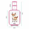Jong hertje met gewei en witte stippen Kinderkoffer - Roze klein -productfoto_formaten