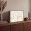 Patroon - Kip - Paaseieren Light Box met batterij (Wandlamp) middel -sfeer2