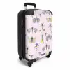 Summer memories - Vlinder en insectenpatroon NBS - Handbagage koffer - Kinderen Unisex middel -productfoto_3d