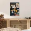 Melkmeisje - Barista - Koffie - Vintage - Kunst - Abstract - Schilderij - Oude meesters aluminium wit klein -sfeer3