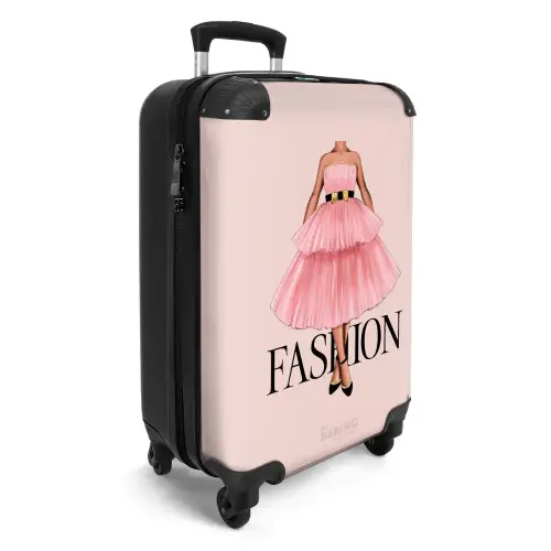 Fashion - Ballerina NBS - Handbagage koffer - Kinderen Unisex middel -productfoto_3d