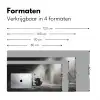 Halter - Gewichten - Zwart Muismat XXL klein -sfeer5