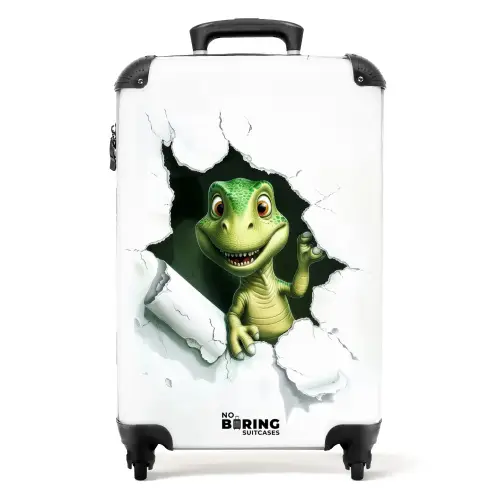 Dirk dino NBS - Handbagage koffer - Kinderen Unisex middel -productfoto_recht