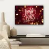 Jingle - Bells - Kerst - Rood canvas 2cm klein -sfeer6