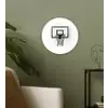 Basketbalbord - Minimalistisch - Zwart Wandcirkel kunststof plaat 5mm dik klein -sfeer3
