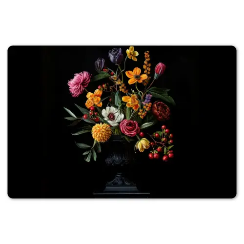 Sierlijk - Boeket - Bladeren Placemat vinyl groot -zzsfeer1_Kitchenyeah-website