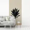 Agaveplant - Symmetrisch - Groen fotobehang vinyl groot -woonkamer