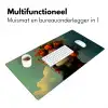 Vrouw - Granaatappel - Herfst - Zonnebril Muismat XXL klein -sfeer4