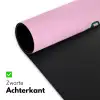 Groen - Teskt - This is art - Roze Muismat XXL klein -sfeer2