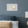 Bloem - Minimalistisch -Wit poster papier klein -sfeer2