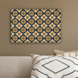 Patroon - Siertegel - Kleurrijk canvas 2cm klein 34 -sfeer3