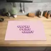 You're doing great - Roze - Bubble letters Inductie beschermer vinyl 3mm klein -sfeer5