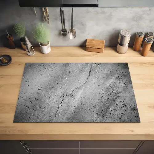 Gebarsten Geschiedenis Inductie beschermer vinyl 3mm klein -sfeer5