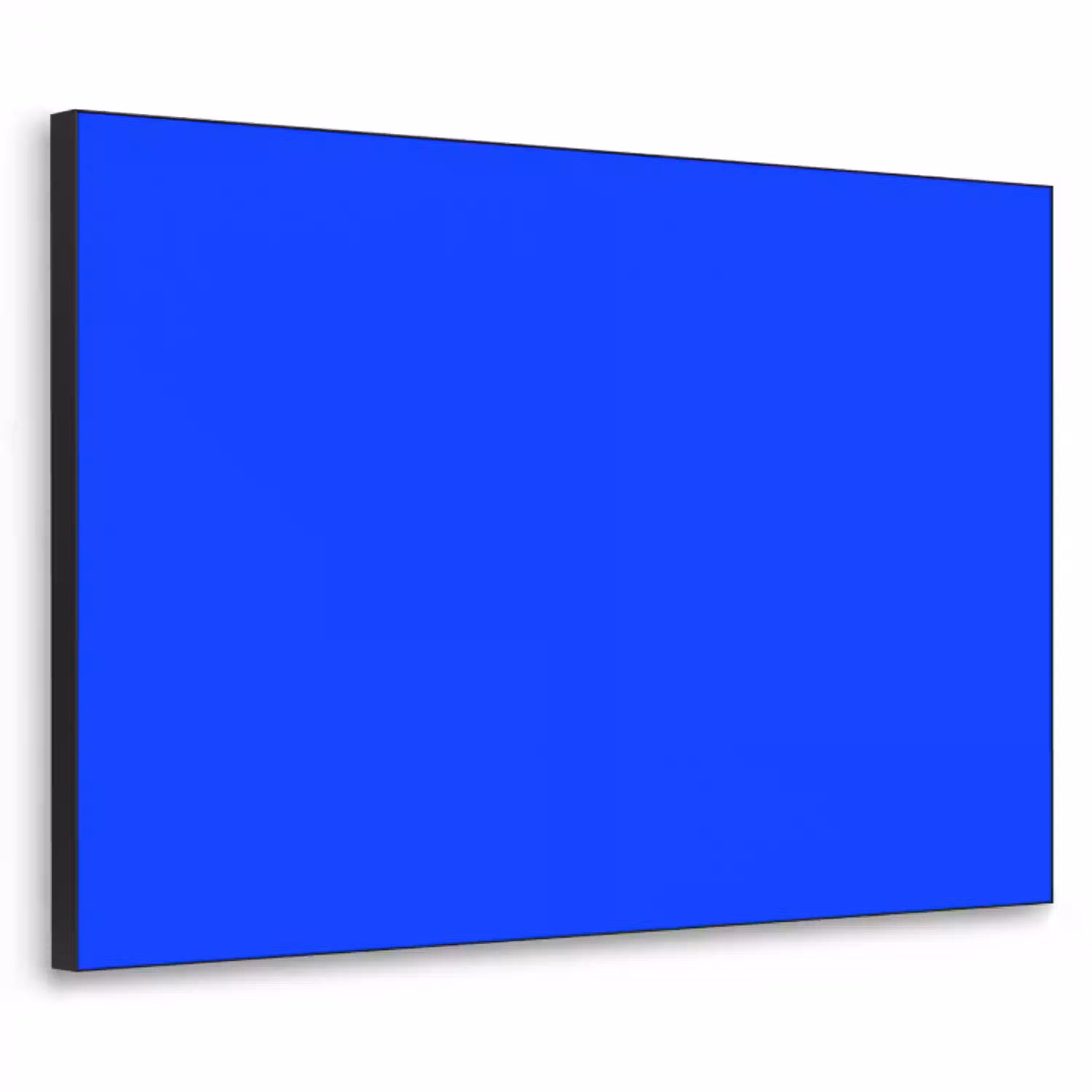Electric - Blue - Blauw Textielframe zwart klein 947 -3d